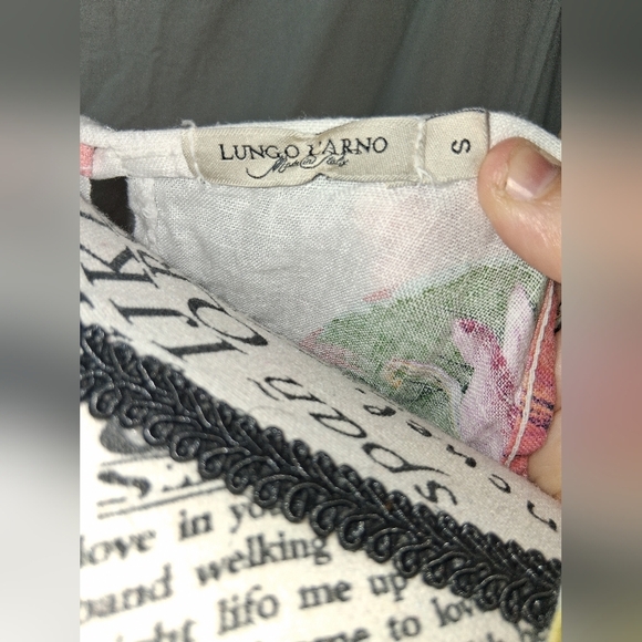 Maxi Dress Lungo L'arno Small Spaghetti Strap - Picture 3 of 5